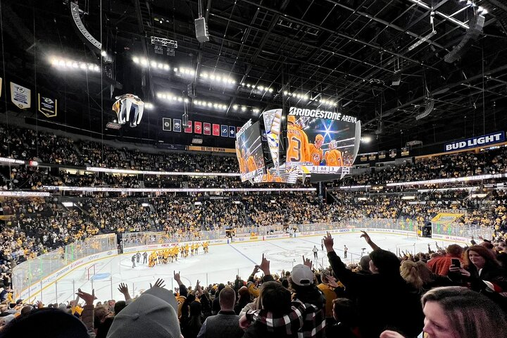 Nashville Predators Ice Hockey Game Ticket at Bridgestone Arena - Photo 1 of 4